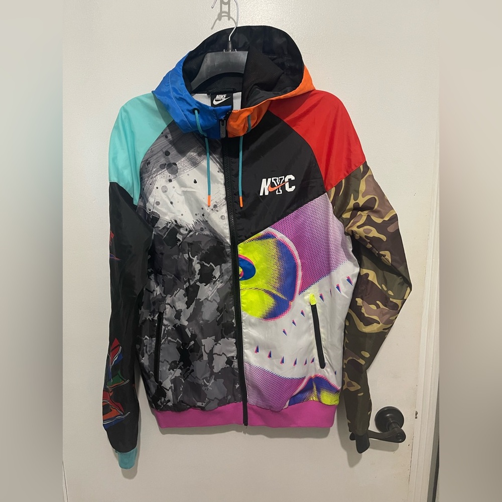 Nike Colorful Graphic Wind jacket Hoodie